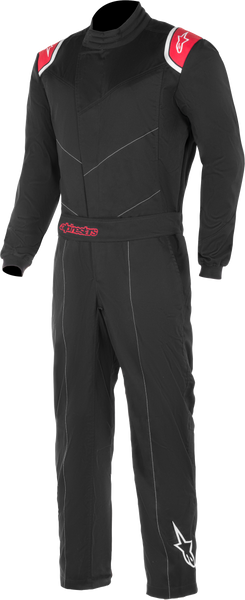 Alpinestars Universal Driving Suit Black/Red Medium - Part #3357019-13-M