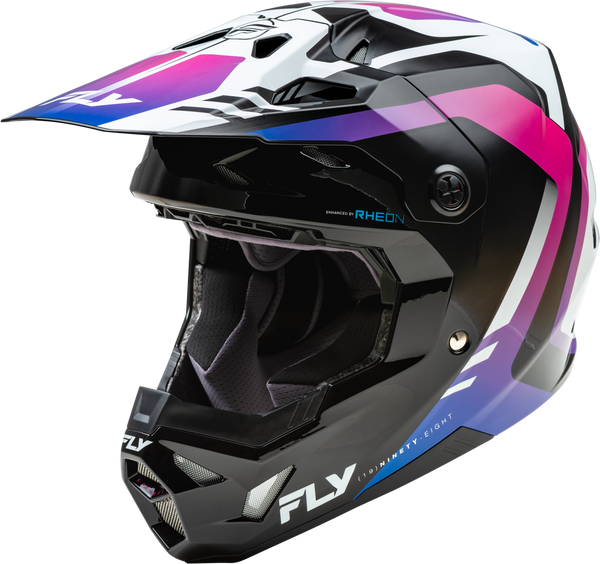 Formula Cp Krypton Helmet White/Black/Purple Md