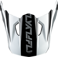 Kinetic Crest Helmet Visor Black/White/Grey Xl/2x
