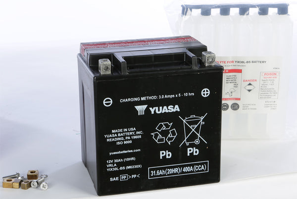 YUASA YUAM7230LPW Battery - YIX30L PW Maintenance Free