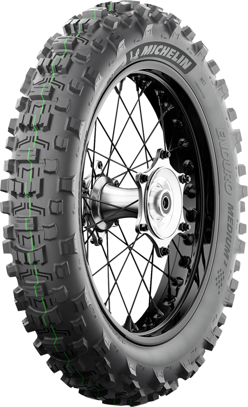 MICHELIN Enduro Medium 2 Tire - Rear - 120/90-18 - 65M - Part Number 68438