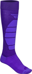 FLY RACING Coolmax Sock in Purple - Large/X-Large (Part #350-0578L)