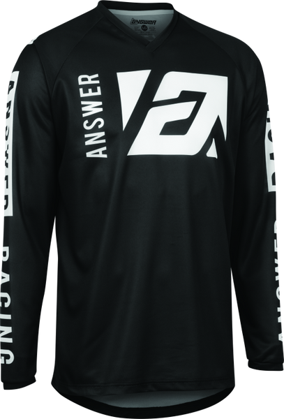 Answer Syncron Merge Jersey Black/White Youth - Small