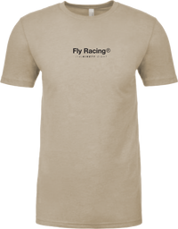FLY RACING Lost Tee in Cream - Part Number 354-03242X