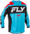 FLY RACING F 16 Jersey Cyan/Black/White XL - Comfortable & Durable Design