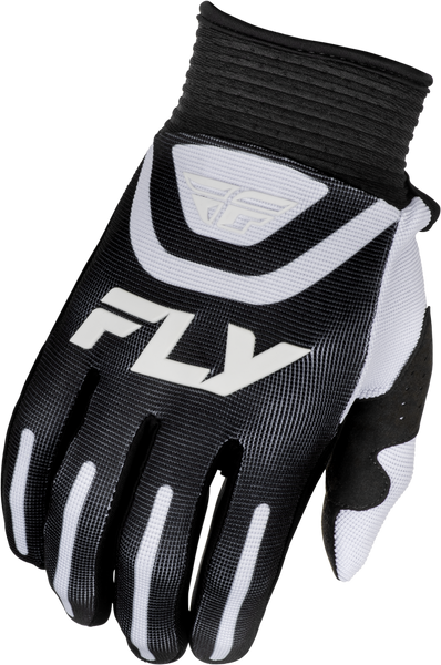 FLY RACING F 16 Gloves Black/White - Part Number 378-9122X