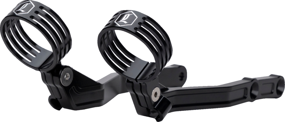 Legend Suspension Revo ARC External Reservoir Mounts for Harley-Davidson CVO and FL Models - Part 1313-0274