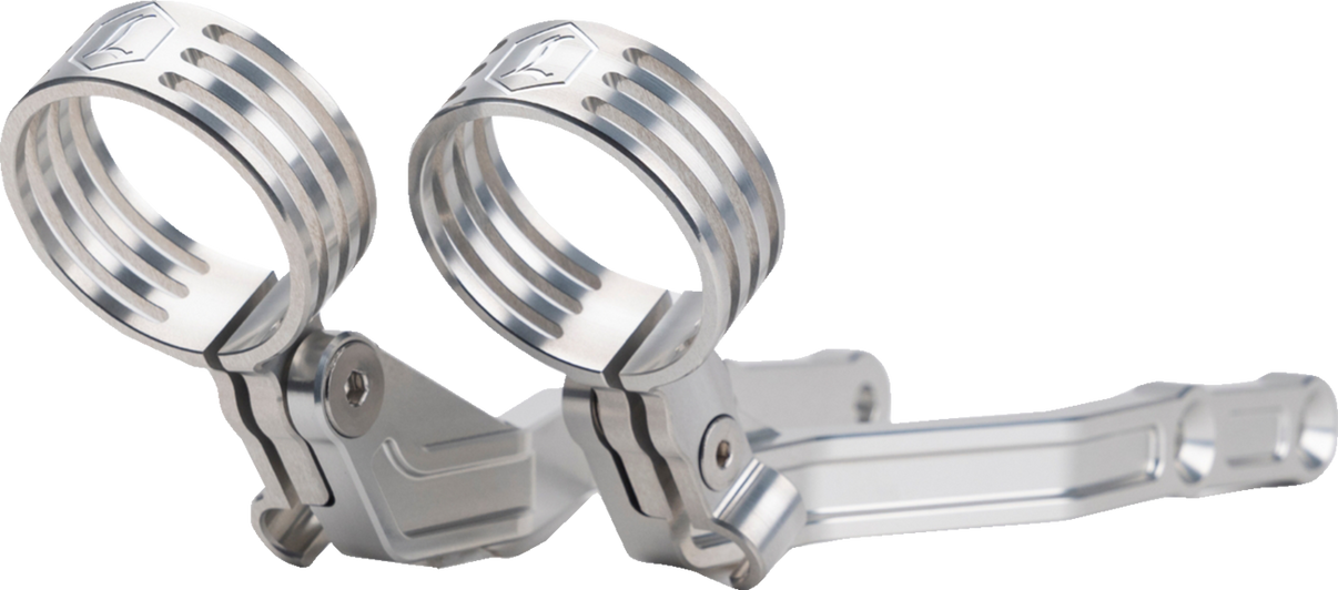Legend Suspension Revo ARC External Reservoir Mounts for Harley-Davidson CVO and FL Models * Part 1313-0275