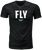 Fly Wfh Tee Black Lg