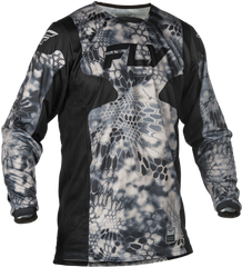 FLY RACING Patrol Kryptek Jersey Grey/Black Lg - Stylish and Functional