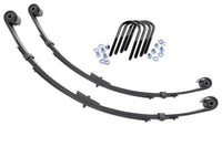 Rough Country | Rear Leaf Springs | Military Wrap | 4" Lift| Pair | Jeep Wrangler YJ (87-95) | 8064Kit