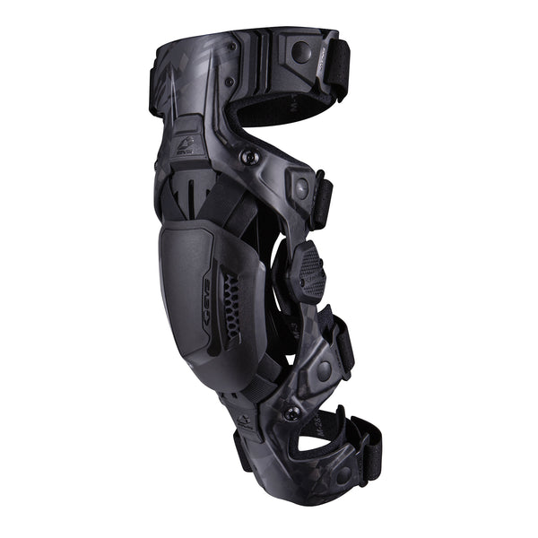 EVS Web Eclipse Knee Brace Black Pair MD - Ultimate Protection & Comfort