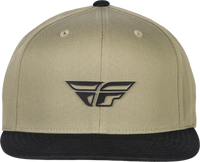 FLY RACING Youth Fly Weekender Hat Khaki/Black - Part Number 351-0076Y