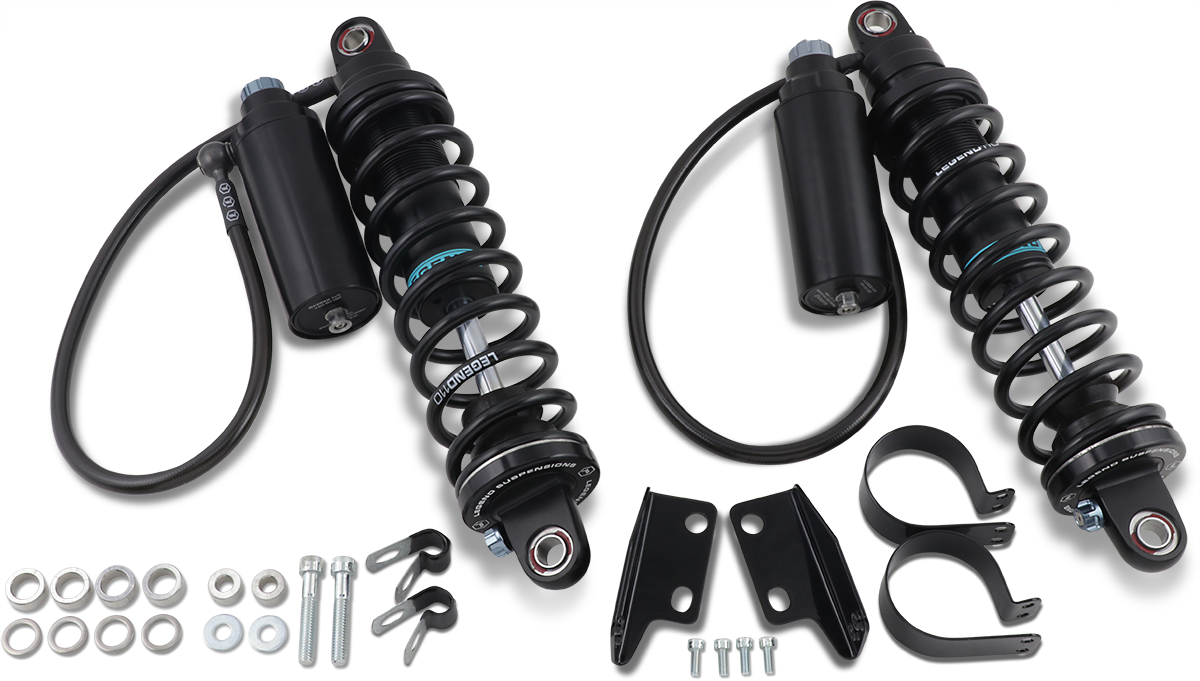 Legend Suspension Revo ARC Remote Reservoir Shocks - 13-Inch, Black - Model 1310-1882