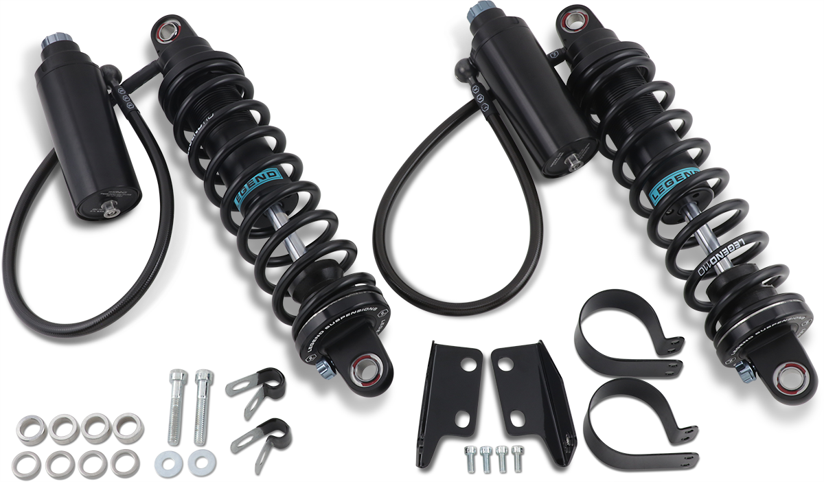 Legend Suspension Revo ARC Remote Reservoir Shocks - 13-Inch, Black - Part Number 1310-1886