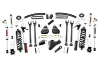 Rough Country | 6 Inch Lift Kit  |  Gas  |  4 Link  |  No OVLDS  |  C/O V2 | Ford F-250/F-350 Super Duty (05-07) | 57858