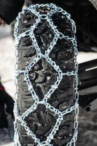 Sedona SC '30' Diamond V Bar Snow Chains - 30" for 30x10-14 and 30x10-15 Tires