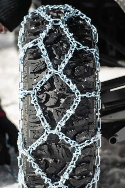 Sedona SC '30' Diamond V Bar Snow Chains - 30" for 30x10-14 and 30x10-15 Tires