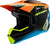 Alpinestars SM3 Youth Fray Helmet Black/Orange/Yellow Fluorescent 8301625-1455-YM