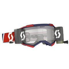 SCOTT Fury Goggle WFS Red/Blue Clear Works Lens - Part Number 278596-1228113