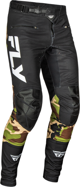 FLY RACING Performance Bicycle Pants Black/Camo - Part Number 378-06030