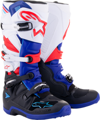 Alpinestars Tech 7 Boots - Black/Blue/Red/White Size 11 (Part Number: 2012014-1732-11)