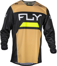 FLY RACING Kinetic Reload Jersey in Khaki/Black/Hi Vis - Part Number 377-522S