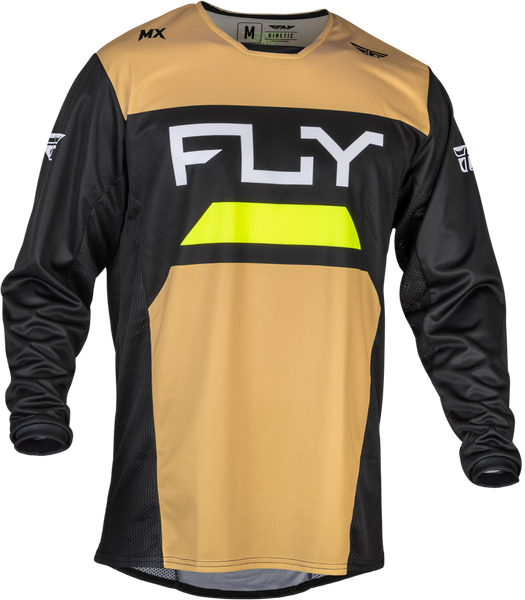 FLY RACING Kinetic Reload Jersey in Khaki/Black/Hi Vis - Part Number 377-522S