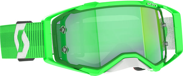 SCOTT Prospect Goggle 272821-1075279 - Green/White with Green Chrome Lens