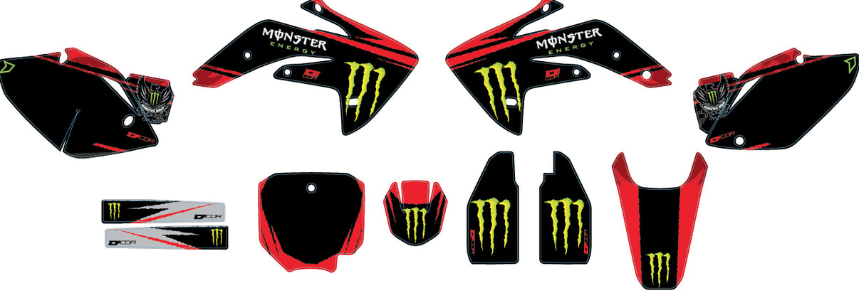Complete Kit Monster Energy Black