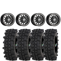 Sedona Sano beadlock black on Frontline ACP | 4/156 5+2 (+38mm)