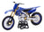 NEW-RAY 1:12 Scale Yamaha YZ450F Dirt Bike - Part Number 58313