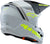 Alpinestars SM3 Youth Radium Helmet - Grey/Black/Yellow Fluorescent Matte Yellow - Part #8301825-9510-YL