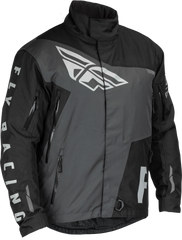 FLY RACING Snx Pro Jacket Black/Grey 4X - Weatherproof & Insulated