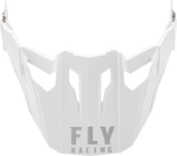 FLY RACING Trekker Solid Helmet Visor White F73-7040