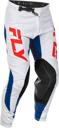 FLY RACING Evolution DST Pants Red/White/Blue Sz 36 - Premium Comfort and Durability