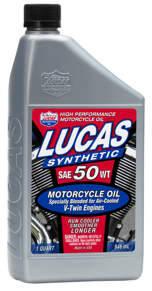 LUCAS Synthetic High Performance Oil 50wt 1qt - Part #10765