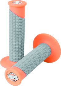 ProTaper Clamp-On Pillow Top Grips - Neon Orange/Gray