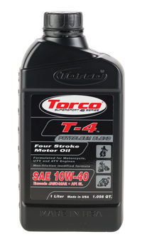 TORCO T611040CE 10W-40 4-Stroke Motor Oil - 1L