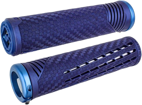 ODI Cf11 V2.1 BMX Grips in Sapphire/Blue with Matte Blue - F35CFSU-U