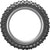 DUNLOP Geomax MX53 Rear Tire 110/90-19 62M Bias TT