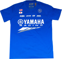 Yamaha Factory T Shirt Blue Lg