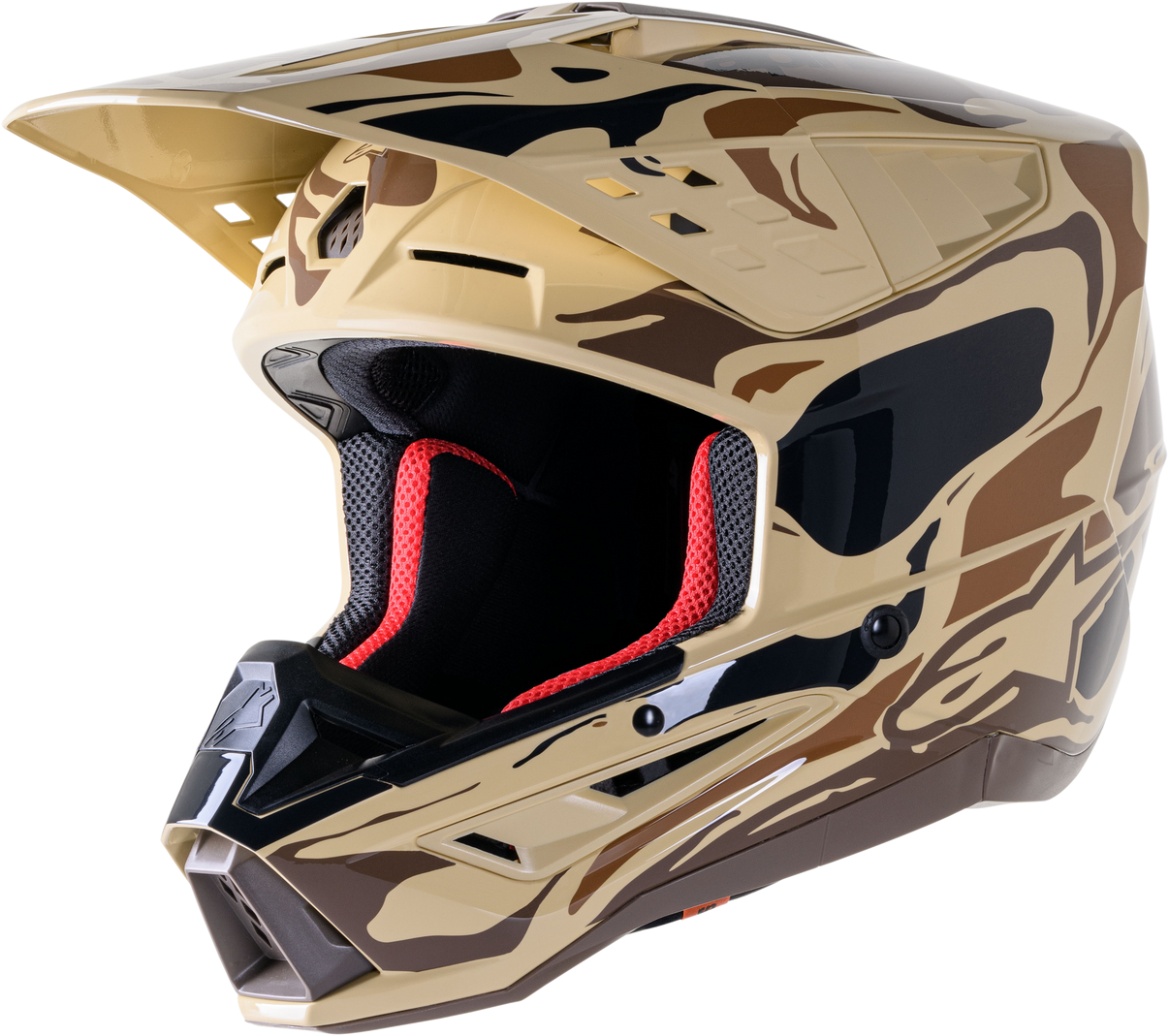 dark brown motorcycle helmet Black+Brown Leather Half Helmet, Adult Retro 3/4 Open Face Helmets for Men and Women Cruiser Scooter Half DOT+ECE Certification with Goggles Sun Visor Automotive Our helmets should fit snug when new Alpinestars S-M5 Mineral Helmet (Dark