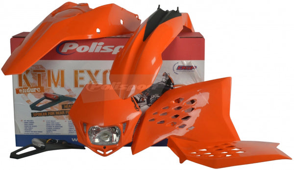 POLISPORT 90183 Plastic Body Kit in Orange - Durable Off-Road Solution