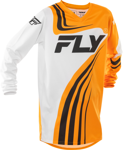 FLY RACING Youth F 16 Jersey Yellow/White/Black 378-224YM