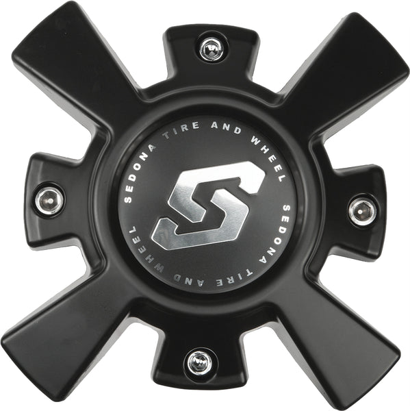 SEDONA CPS-A81-B Riot Wheel Replacement Cap - Black