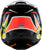 Alpinestars SM3 Youth Wurx Helmet - Black/Yellow Fluorescent/Blue/Red - Part Number 8302025-1574-YL