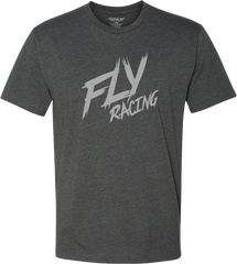 FLY RACING Fly Brawl Tee Charcoal Large - Stylish and Comfortable