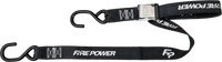 1.5" Tie Down Black 2/Pk