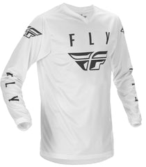 Fly Universal Jersey White/Black 2x